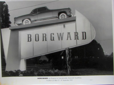 Borgward Isabella Coupe auf der IAA Frankfurt 1959 Werksfoto (10082)